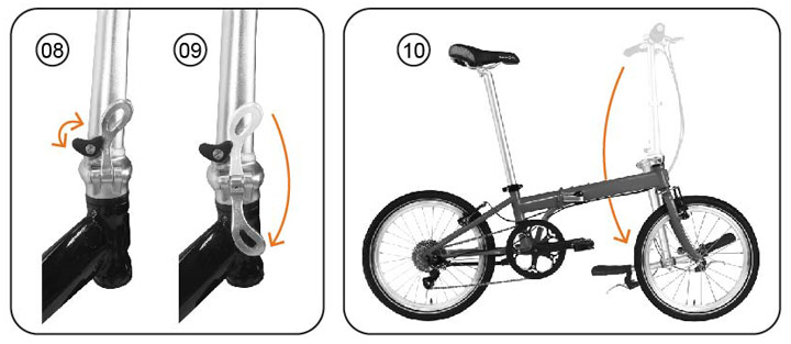 大行自行车折叠方法 dahon.bj.cn 官网